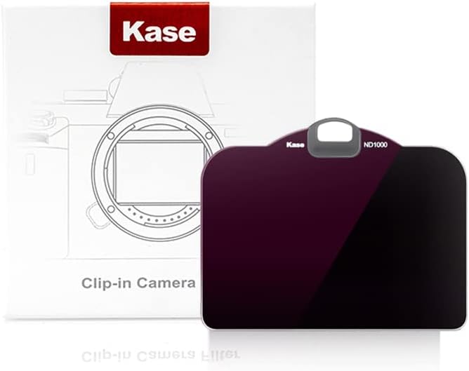 Kase Clip-in ND1000 (10 Stops) ND Filter for Nikon Z Mount Mirrorless Camera, Built-in Neutral Density Filter Optical Glass for Nikon Z5 Z6 Z6II Z6III Z7 Z7II Z8 Z9 Zf