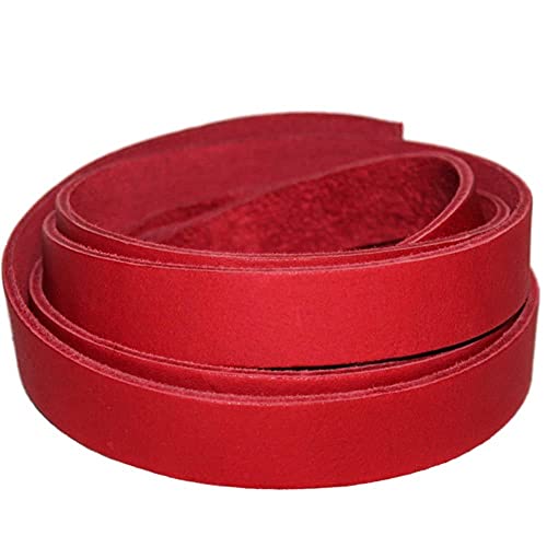 You Can Buy This Bundle And Save A Leather Hole Punch And A 3/4" Red Leather Strap Together #TOP4