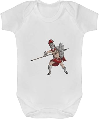 Azeeda Spartan Warrior Baby Grows/Bodysuits GR029543