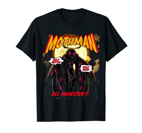 Mothman Cryptid Art Vintage Point Agréable Rétro Mothman T-Shirt