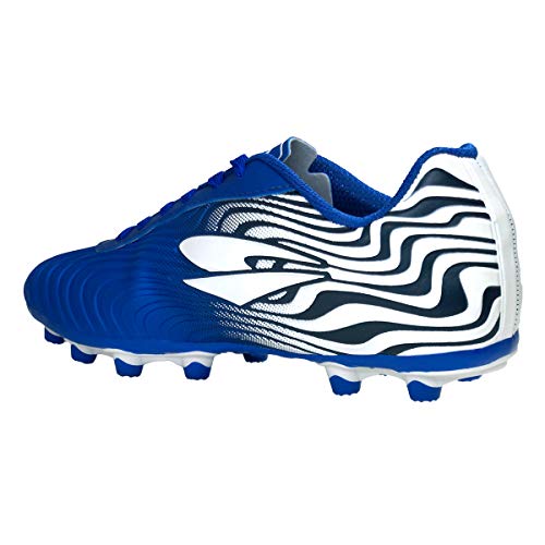 Chuteira Campo Dray Topfly X2 Adulto - Azul/Branco