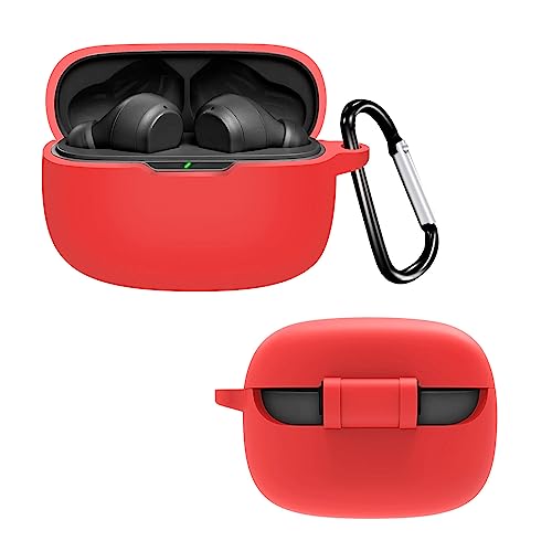 Image of Mavro Case Cover Compatible with JBL Wave Beam | Vibe Beam (Red)