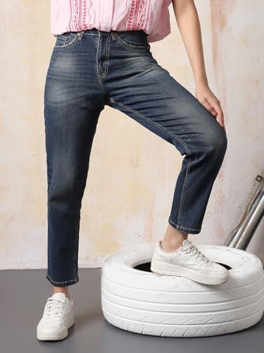 Image of High Star Women Slim Mom Jeans