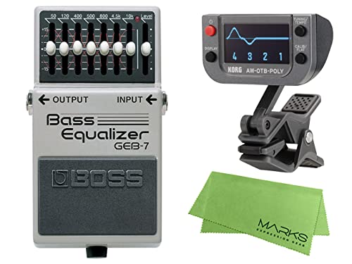 Amazon | BOSS ボス - Bass Equalizer GEB-7 + KORG AW-OTB-POLY +