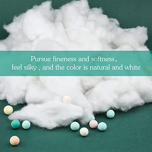 Image of Bupete 28.2oz /800g Polyfill Stuffing, (1.8oz~4.18lb) Pillow Stuffing | Pillow Filling Stuffing for Couch Pillows, Stuffing for Pillows, Fiber Filling Stuffing, Polyester Fiberfill Stuffing