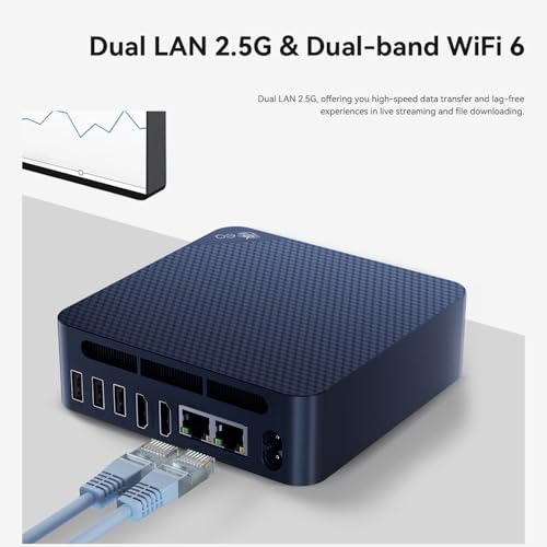 Image of Beelink Mini PC, EQ14 Mini Computer Intel N150(up to 3.6GHz) 4C /4T