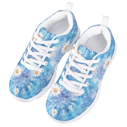 Cumagical Kids Sneakers Adjustable Lace up Breathable Running Shoes for School Sports Outdoor Play3