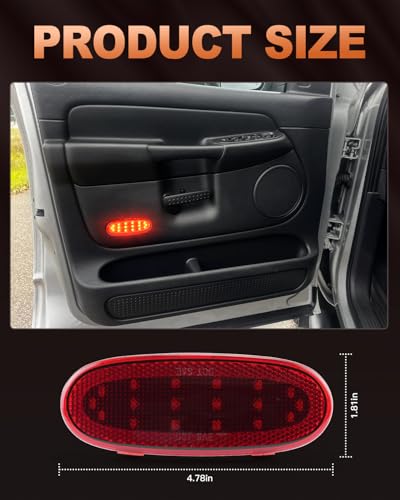 Lámpara LED para Panel Interior de Puerta compatible con Dodge miniatura 5