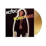 AC/DC - Powerage 50th Anniversary Exclusive Limited Gold Color Vinyl Rock LP