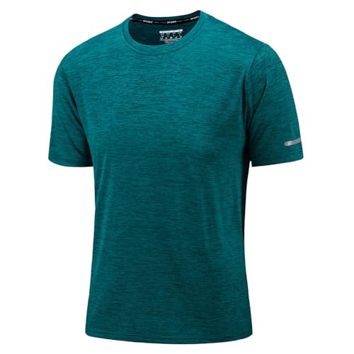 KEFITEVD Sport Tshirts Herren Funktionsshirt Sportshirt Kurzarm T Shirt...