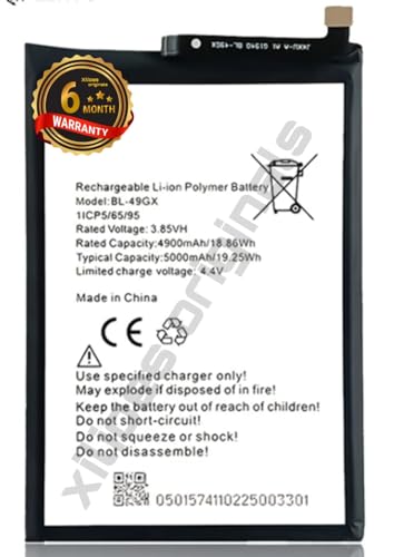 Image of BL-49GX Battery for Infinix Hot 11S / Note 10 / Note 7 / X690 / X657 / X6812 Battery with 6 Month Warranty**** (T303)