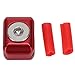 Qiilu Drop Away Rest Clamp Buckle Rest Clamp Buckle Rest Cable Clamp Buckle Metal Fastener Clip Archery Bowstring Adjustment Knob for Drop (Red)