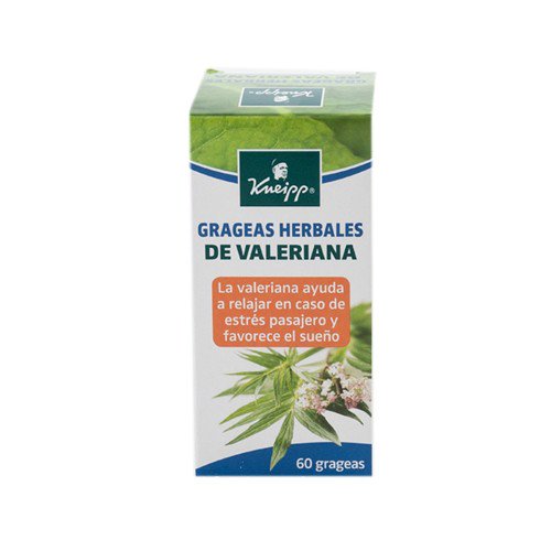 Hartmann Kneipp Grageas Herbales De Valeriana 60 Grageas