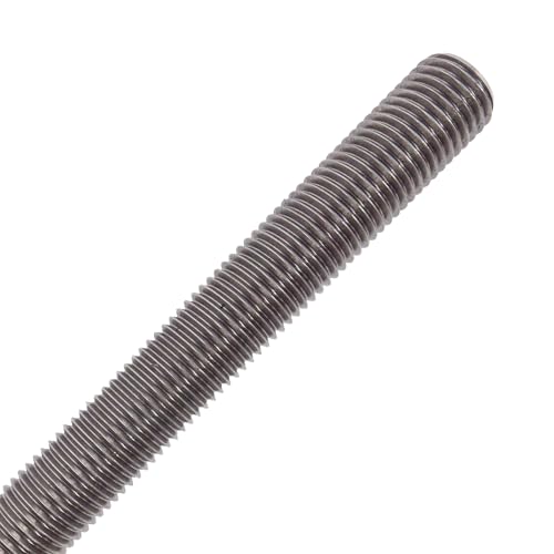 Fasteners Plus Type 304 Stainless Steel Fully Threaded Rod, 1