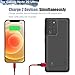 Sitong Battery Case for Samsung Galaxy Note 20 Ultra 5G, 6000mAh Rechargeable Extended Battery Charging Charger Case, Add 100% Extra Juice, Not Compatible with Galaxy S20 Ultra Black