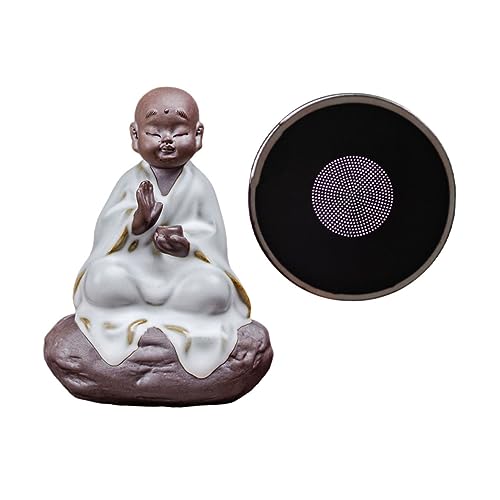 TOPBATHY Filtro Tè Multifunzionale Ibrido Con Animaletto Simpatico in Ceramica e Decorativo Per Meditazione e Relax