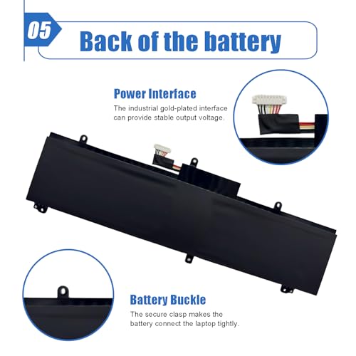 Image of 76Wh C41N1837 Laptop Battery for ASUS ROG Zephyrus GA502 GA502D GA502DU GA502GU GA502IV GU502 GU502GV GU502LU GU502LW GU502LV GX502LXS GX502GW GU532 GU532GU GU532GV GX532GV Series 0B200-03380100