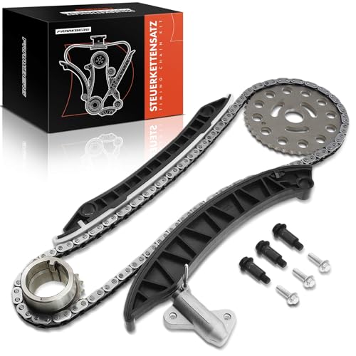 Frankberg Kit de Cadena distribución Compatible con Laguna II BG0/1 2.0L Qashqai +2 I J10 NJ10 2.0L Trafic II Bus JL 2.0L X-Trail T31 2.0L KolE.O.S I HY 2.0L Replace# TC2010FK