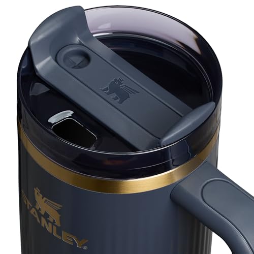 Image of STANLEY Quencher H2.0 Tumbler with Handle and Straw 30 oz | Flowstate 3-Position Lid | Cup Holder Compatible for Travel | Insulated Stainless Steel Cup | BPA-Free | Fluted Twilight