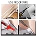 Cenroelon Stainless Steel Kick Plate Baseboard Molding Trim for Wall, Door Kitchen Cupboard Black