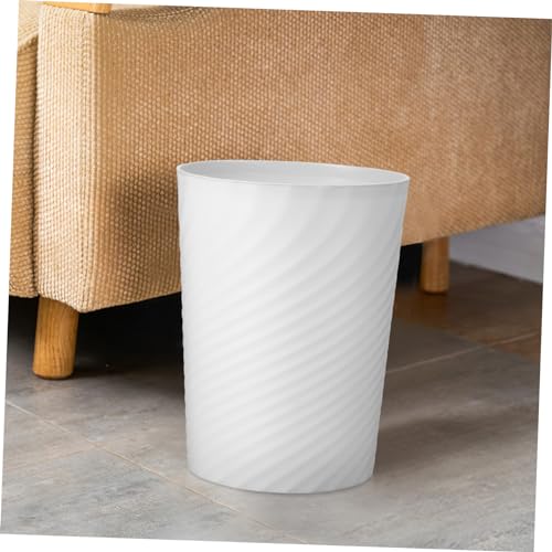 Caneca de basura de plástico rectangular 12L estilo nórdico miniatura 6