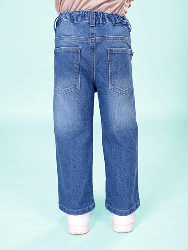 Image of KiddoPanti Boys Full Length Elasticated Waist Straight Fit Jeans