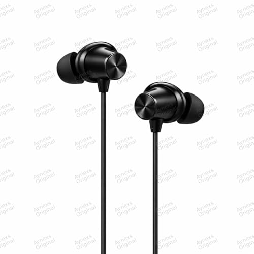 Image of Compatible with OnePlus Z2 ANC Neckband Buds Bluetooth with Modern Design Deep Bass Clear Audio (Black)