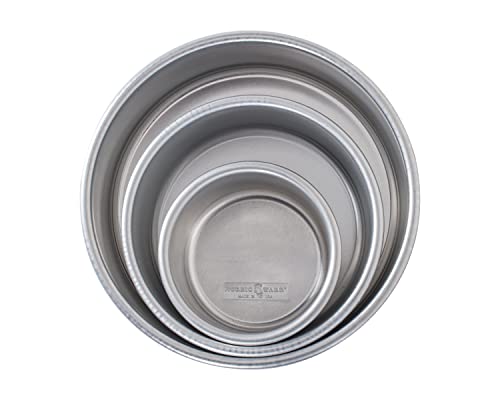 Nordic Ware Natural Aluminum Commercial Round Layer Cake Pan Baking Essentials