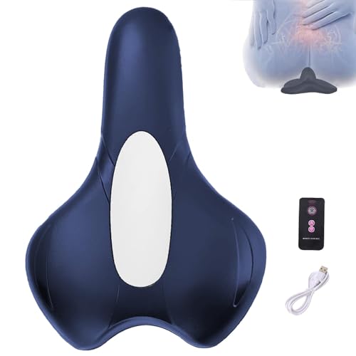 Pelvic Floor Trainer for Women and Men with Intelligent Remote Control USB Charging Strengthening Tightening Pelvic Muscles for Postpartum Recovery Daily Exercise at Home or Travel (Blue)