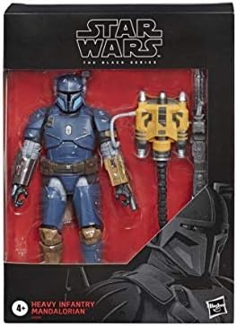 STAR WARS The Black Series Heavy Infantry Mandalorian Toy 6-inch Scale Collectible Deluxe Action Figure
