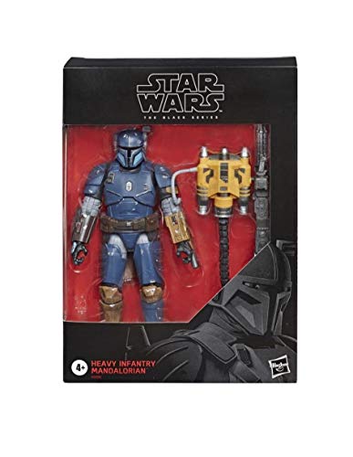 STAR WARS The Black Series Heavy Infantry Mandalorian Toy 6-inch Scale The Mandalorian Collectible Deluxe Action Figure, Kids Ages 4 and Up
