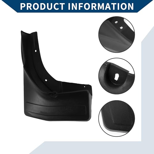 Image of Mud Flaps Splash Guards W /Mount Accessories for Mercedes-Benz GL /GLS with Pedal 2015-2019 Front and Rear Mud Guards 1 Set