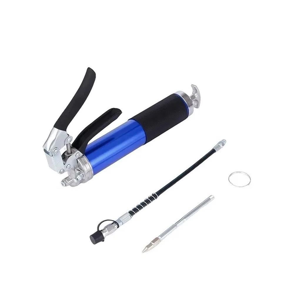 Pistolet do smarowania ze stopu Quick Grip ręczny 400CC z elastycznym wężem 6000-7000PSI (10 szt. niebieski)