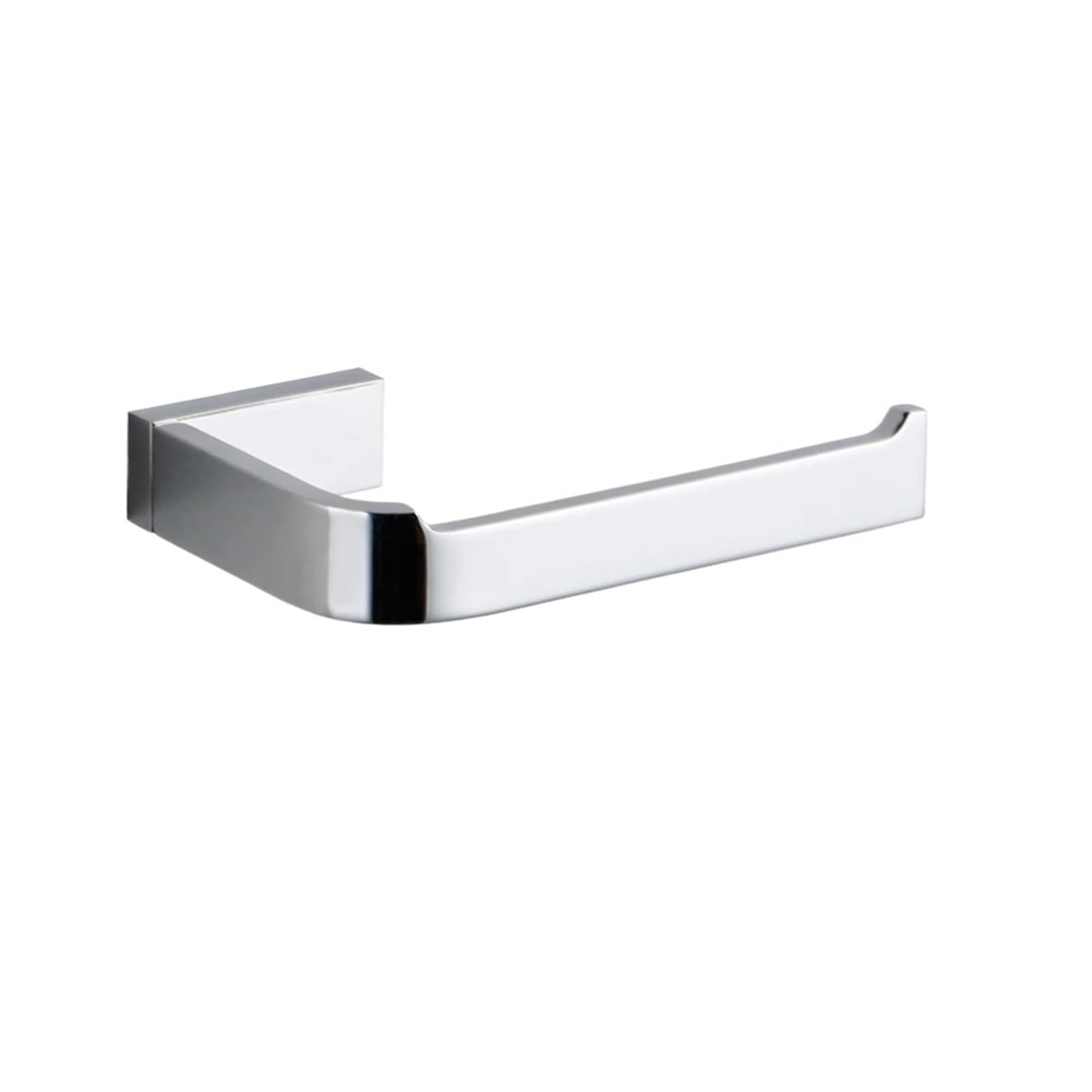 2-Pack Wall Mounted Toilet Paper Roll Holder - Extended Bathroom Tissue Hanger Rack
