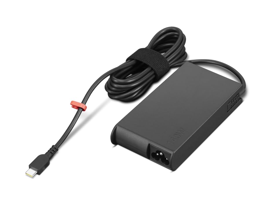 Lenovo ThinkPad Mobile Workstation 140W USB-C GaN Slim AC Adapter for ThinkPad P1 Series-P1 G8, ThinkPad P16 Series-P16v G3, ThinkPad T1 Series-T1g G8, ADL140YGSDC3A, 5A11K67869, SA10R17029.