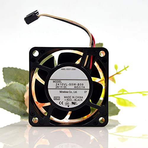 2410VL-S5W-B59 24V 0.11A 60×60×25mm Fanuc Waterproof Cooling Fan