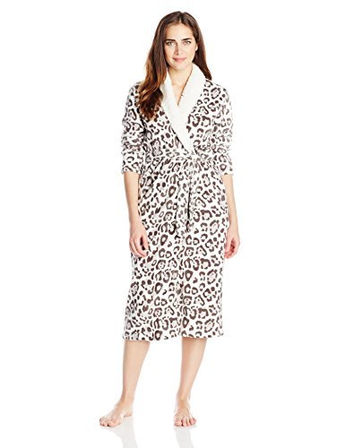 Dearfoams Women's faux sherpa Robe