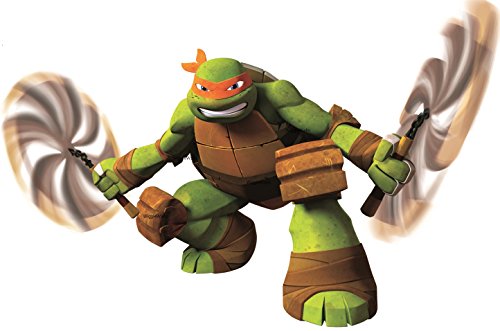 Vinilo decorativo Ninja Turtles Mikey 10x6 pulgadas