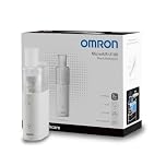 OMRON MicroAir U100 Portable Nebuliser – Compact, Silent Nebuliser Machine for Adults, Effective for Respiratory Conditions from Cold to Asthma
