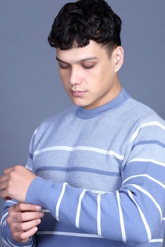 Image of GODFREY Full Sleeve Woolen Sweater for Man Winter Wear - Round Neck Pullover Regular Fit