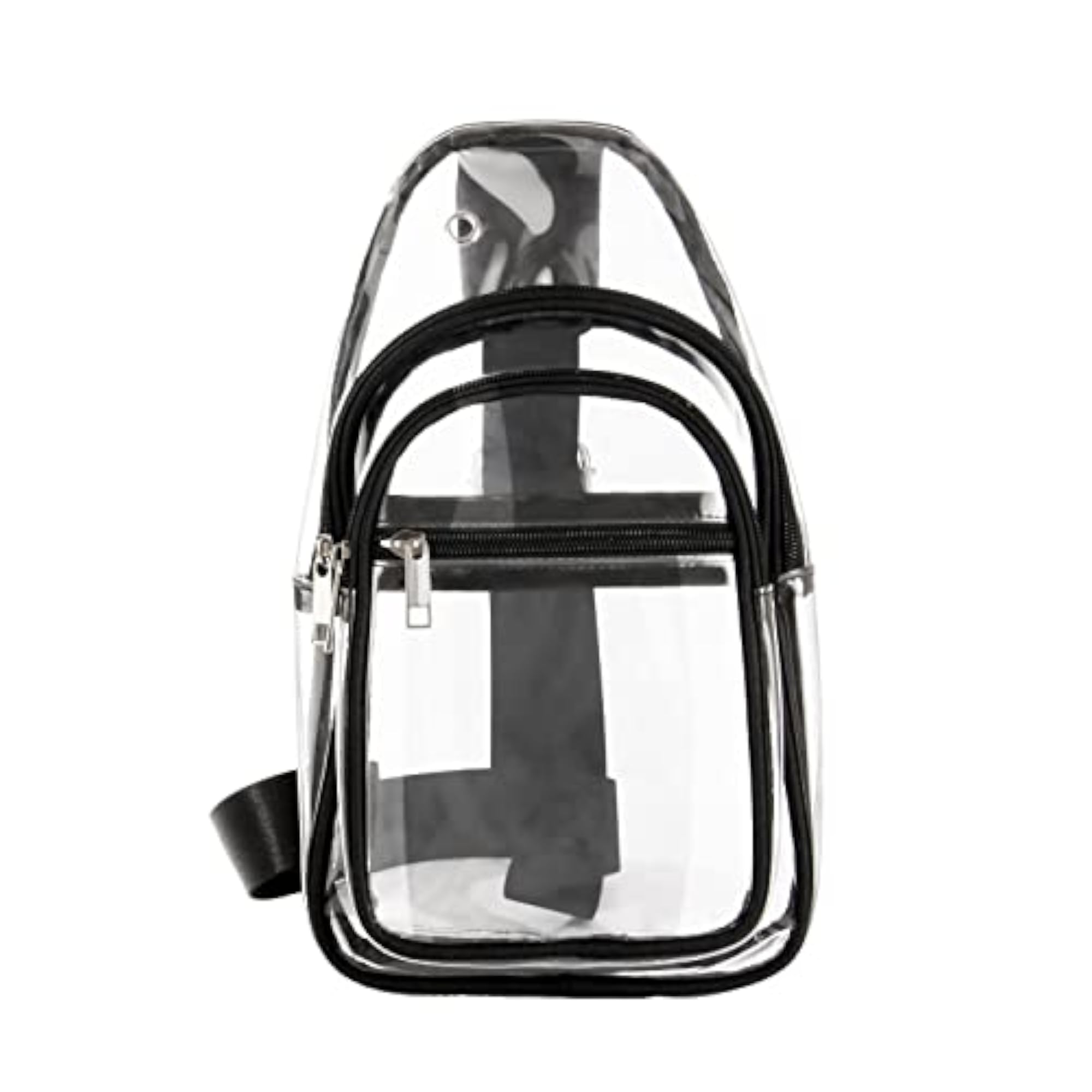 PVC Transparent Chest Bag for Festivals and Cycling