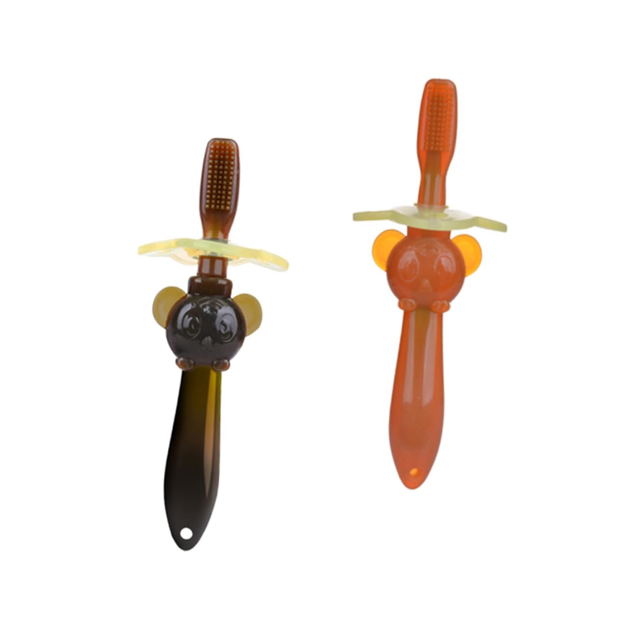 Healeved 3 Set Di Spazzolini Da in Per Bambini E Bambine Setole Morbide Spazzola Per L'addestramento Orale Delicata 2 Pezzi * 3