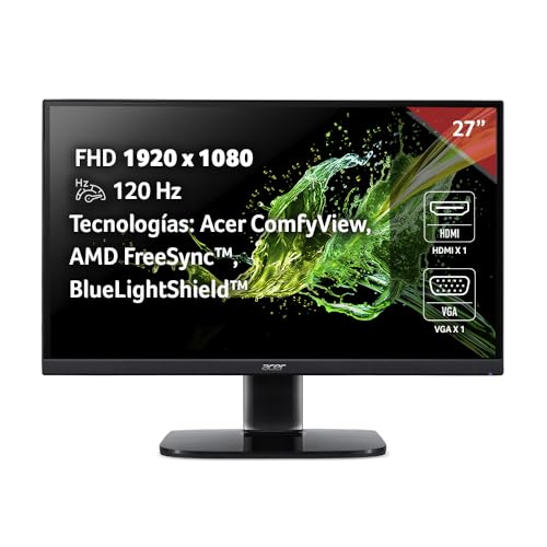 Acer Monitor KC2 27' FHD 1920 x 1080 | Frecuencia...