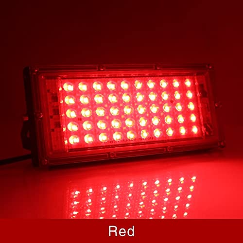Image of MLD 20W Led Flood Light AC 220V Waterproof Brick focus Floodlights for indoor outdoor Lights | Red | 20 Watt | Pack Of 1