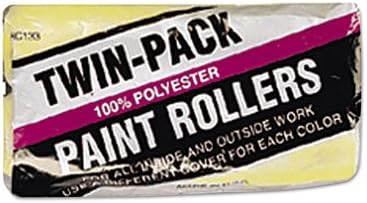 Linzer Semi-Smooth Paint Roller Cover 9", Yellow