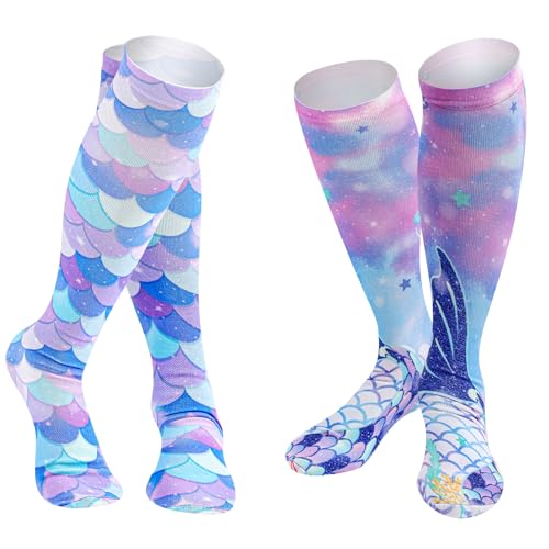 Chaussettes de football fille sirène taille M évitant les ampoules