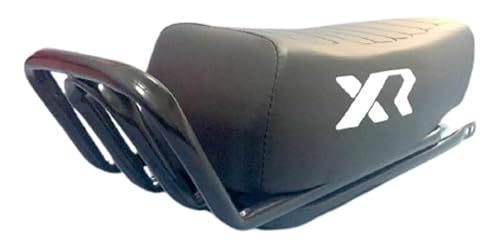 Banco Selim Banana Mobilete Caloi Xr Com Garupa Bagageiro Rabetão Presilha Premium