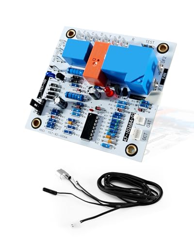 Upgraded 47-21517-16 Heat Pump Defrost Control Circuit Board & Sensor Compatible with Rheem, Defrost Controller for Heat Pump Efficiency & Frost Prevention