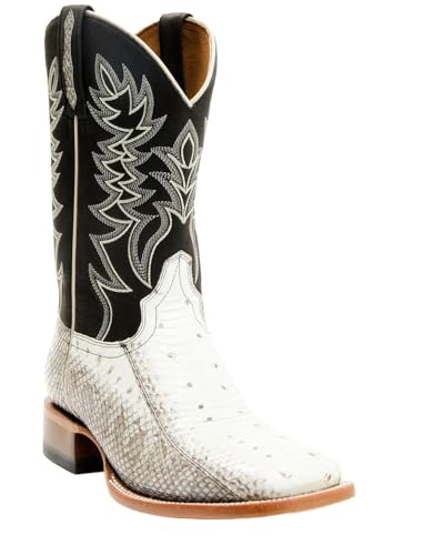 Cody James Men's Exotic Water Snake Back Cut Western Boot Broad Square Toe - Bbme-742