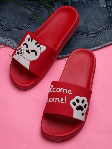 Image of Pampy Angel Welcome Women's Flip Flops Slides Back Open Household Comfortable Slippers